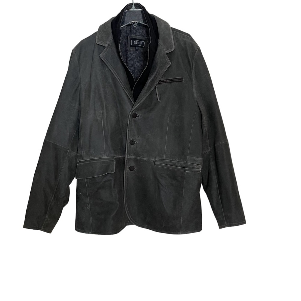 Leather and Cashmere Men’s Missani 2X coat